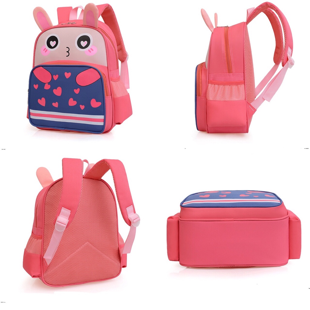 Balo đi học,cặp sách siêu nhẹ thoáng khí họa tiết hoạt hình cho bé trai bé gái