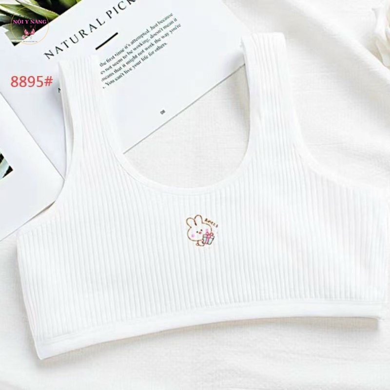 Áo lá học sinh cấp 2 cấp 3 áo lót cho bé gái đồ lót bé gái bra học sinh từ 35-50kg NYN327