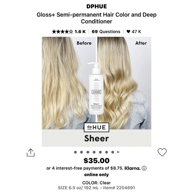 Set dưỡng tóc giấm táo dpHUE Prep and Shine Set: Healthy Hair from Scalp to Ends $73