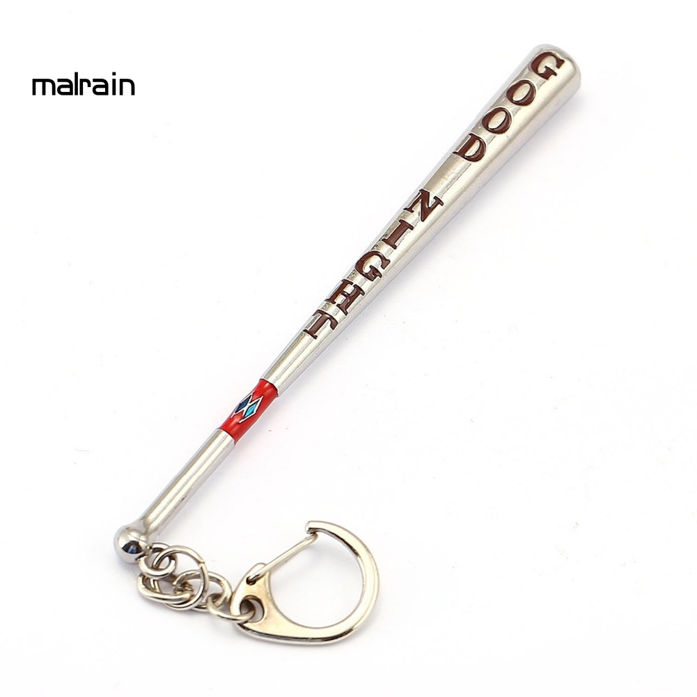 Móc Khóa Hình Gậy Bóng Chày Suicide Squad Thời Trang