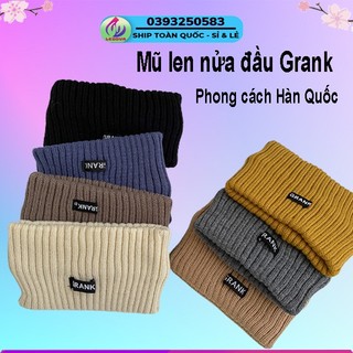 Mũ Len Nửa Đầu Nữ Grank - Băng Đô Len Thời Trang Phong Cách Hàn Quốc