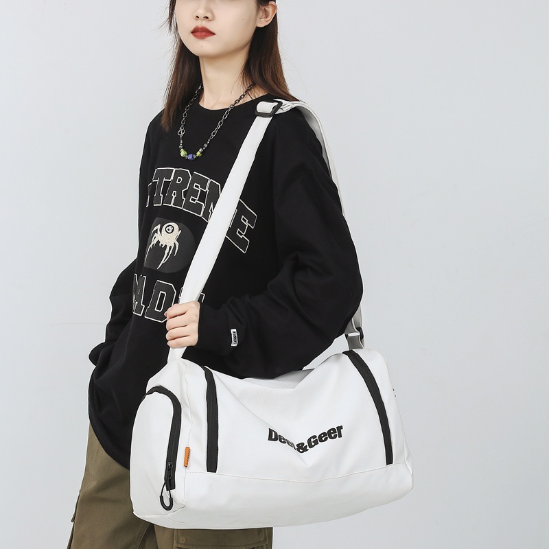 Túi Đeo Chéo Bằng Nylon Chống Nước Cỡ Lớn Thời Trang Cho Nam