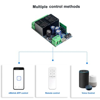 USB 5V/DC7-48V EWeLink Smart Wifi Switch Universal Relay Module 2CH Wireless Switch Timer Phone Remote Control