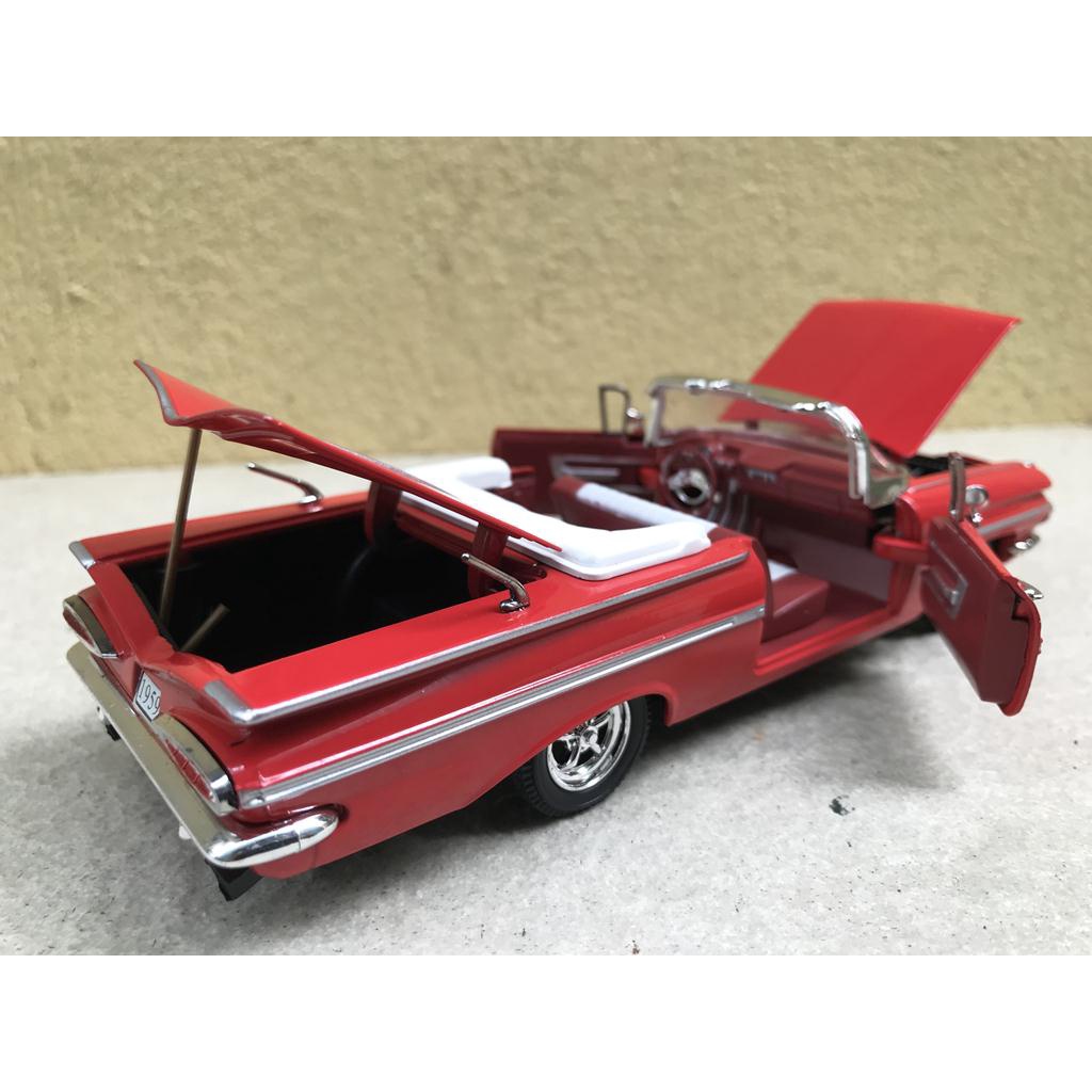Mô hình xe cổ Ford Galaxie 500 _ 1958 - 1:32