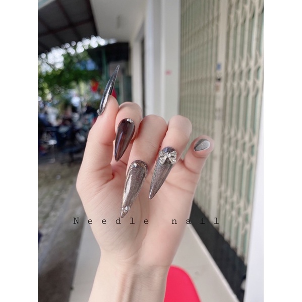 Nail box thạch đen mắt mèo sanh chảnh