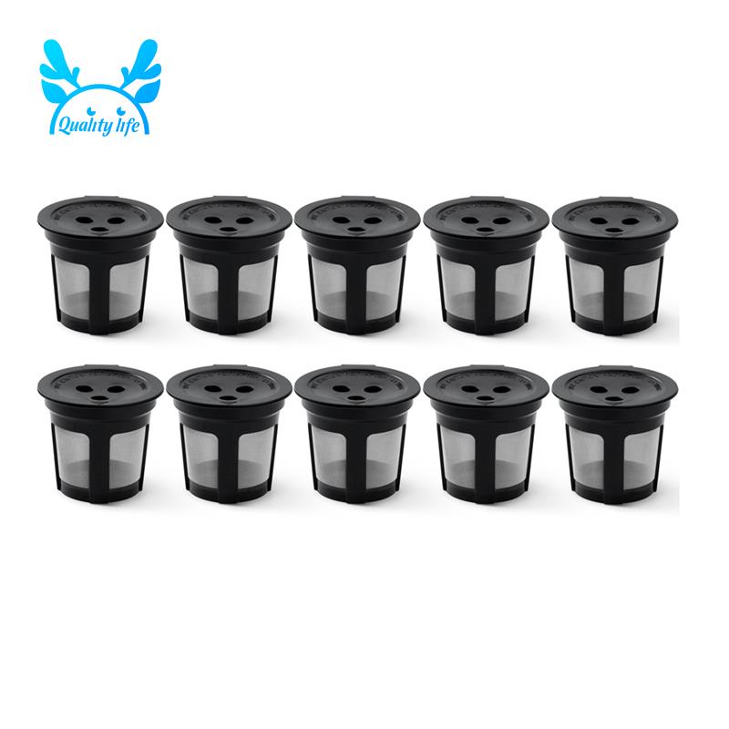 Set 10 Cốc Lọc Cà Phê K-Cup Ba Lỗ Dành Cho Máy Pha Cà Phê Ninja CFP201 CFP301