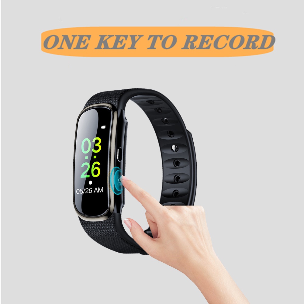 Đồng Hồ Bluetooth Kỹ Thuật Số 8GB 16GB 32GB Ghi Âm Giọng Nói