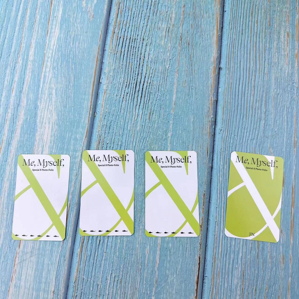 Bộ Thẻ Ảnh Nhóm Nhạc BTS Kpop Me, Myself and Jiin 'island