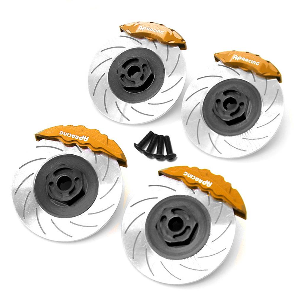 Set 4 Phanh Đĩa 12mm Bằng Kim Loại Cho Xe Điều Khiển 1 / 10 RC 3RACING Sakura D5S D5
