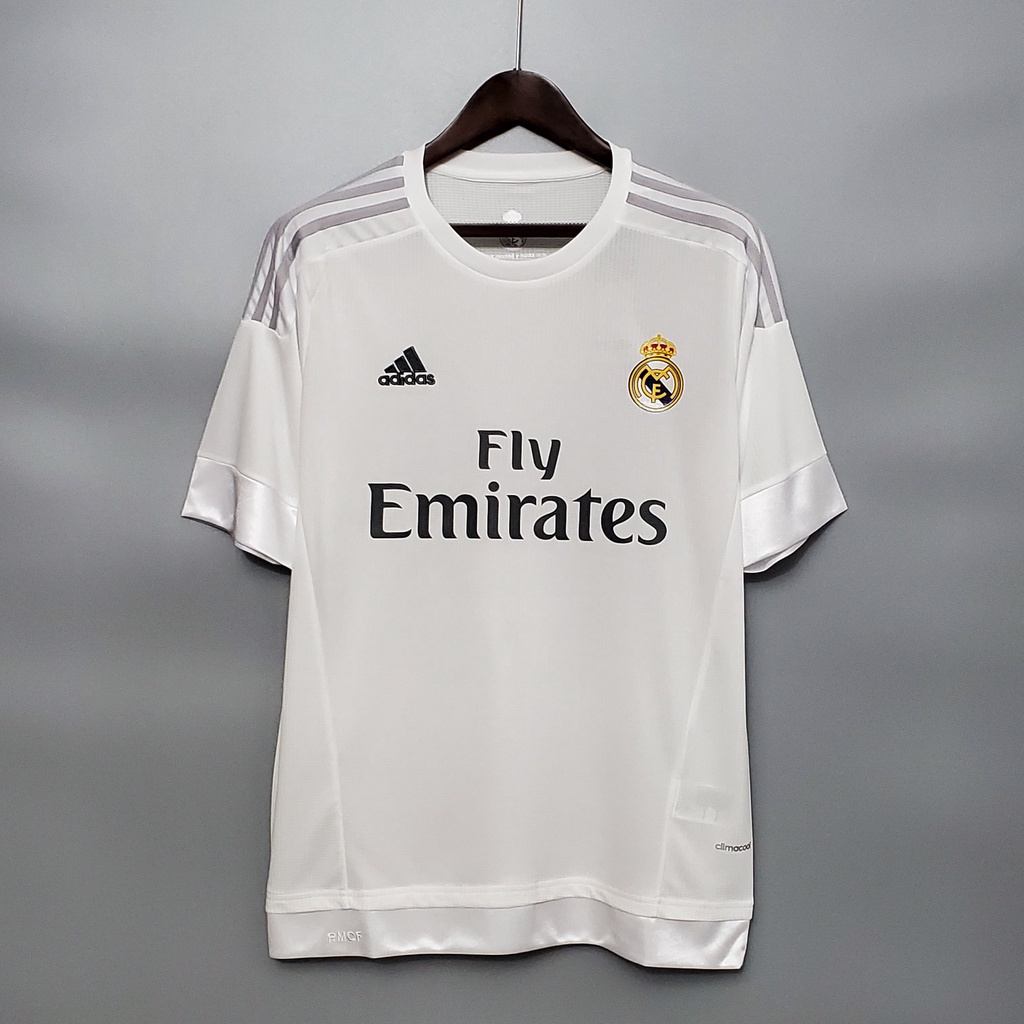 Áo Bóng Đá Đội Tuyển Real Madrid 15-16 Phong Cách Retro