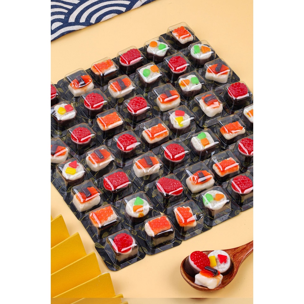 10 Kẹo dẻo hình đồ ăn sushi trái cây ăn được dành cho trẻ em