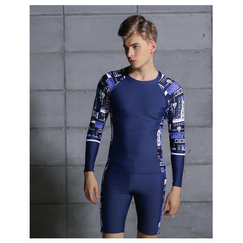 Đồ bơi nam dài tay chống nắng BN20