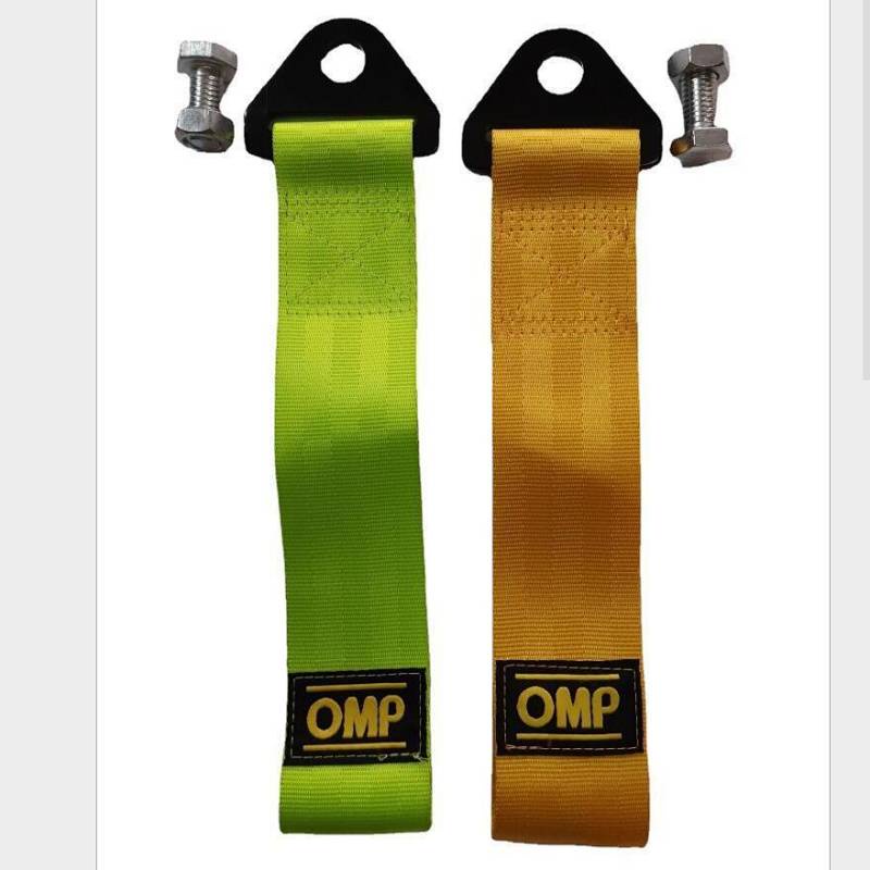 OMP Trailer Belt Car Universal Modification Trailer Rope OMP Trailer Traction Belt Trailer Belt Surrounding Front Bumper Decoration ICKK