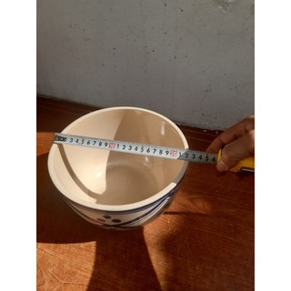 Thố sành, hủ đựng 20 cm