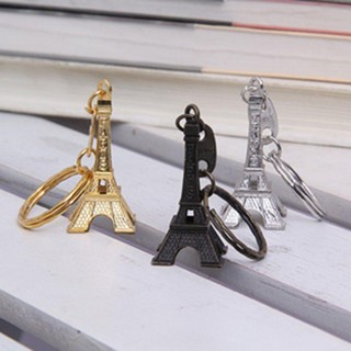 Móc Khóa Tháp Eiffel Kiểu Pháp Lãng Mạng ( Hợp Kim Kẽm Mạ Điện)