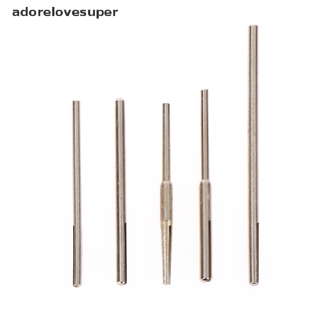Set 5 Kẹp Giấy Nhám Thẳng 3 / 2.35mm Cho Máy Mài Điện Xoay