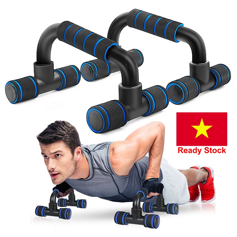 Dụng Cụ Tập Hít Đất Chống Đẩy Chân Thẳng Tập Ngực Vai Bụng Push Up, Dụng Cụ Tập Gym Thể Hình Tại Nhà Nam