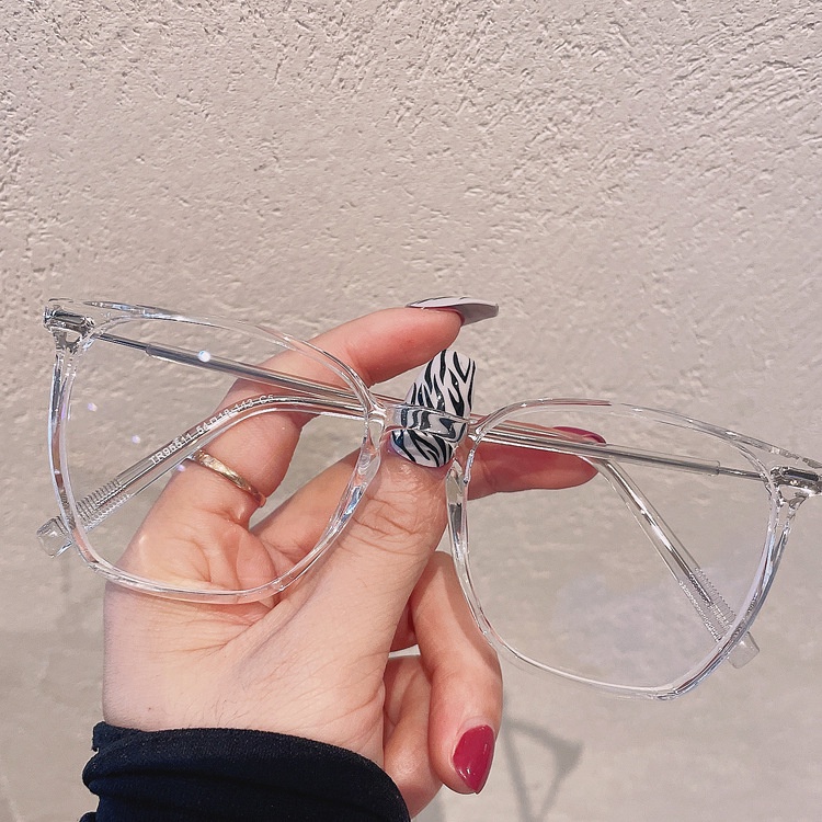 Gọng Kính TR90 Đính Đinh Tán Phong Cách retro Hàn Quốc