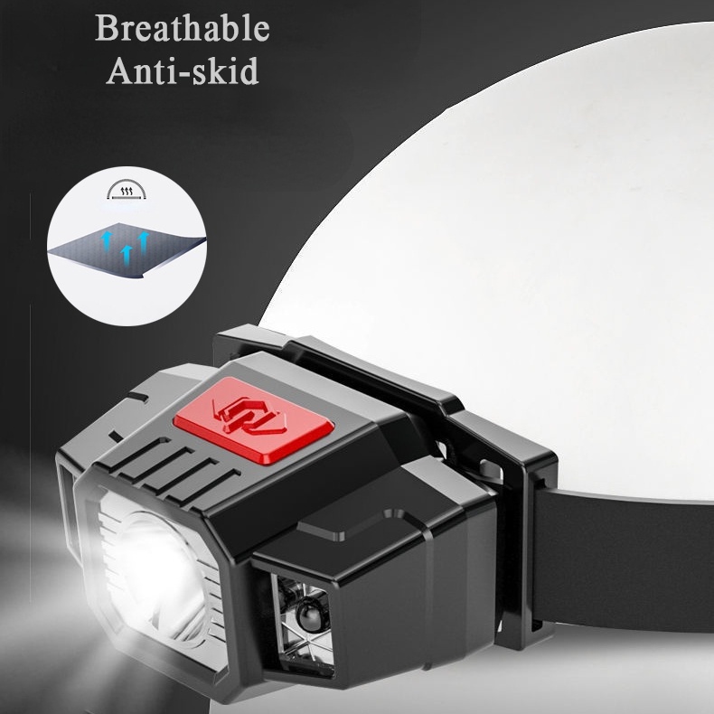 Đèn Pha LED Mini Cảm Ứng Mạnh Mẽ / Sạc Micro USB Chống Thấm Nước Đọc Sách / Chạy Bộ / Cắm Trại