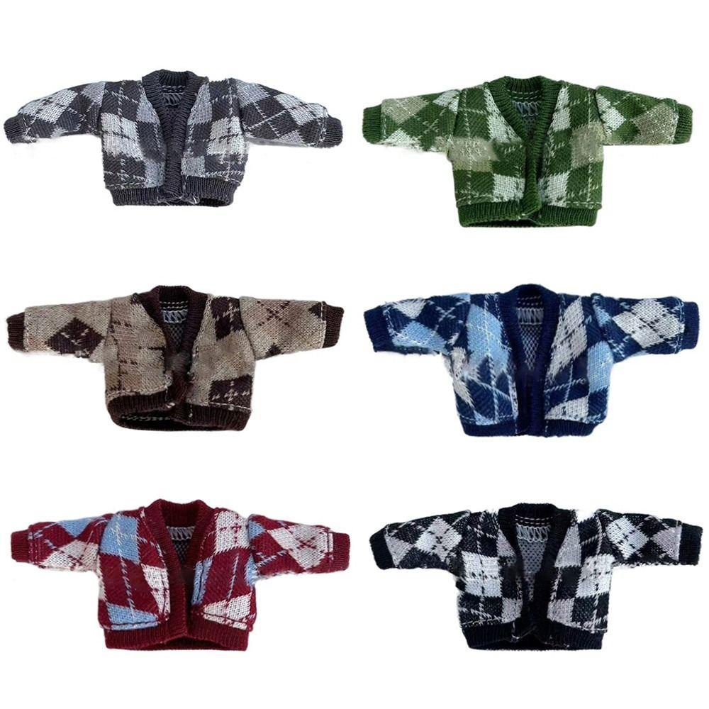 Áo Sweater Dệt Kim Mini Nhiều Màu Sắc Thời Trang Cho Búp Bê