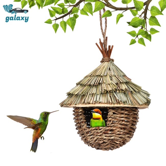Galaxy Tổ Chim Bằng Cỏ Nhân Tạo Dùng Trang Trí Sân Vườn