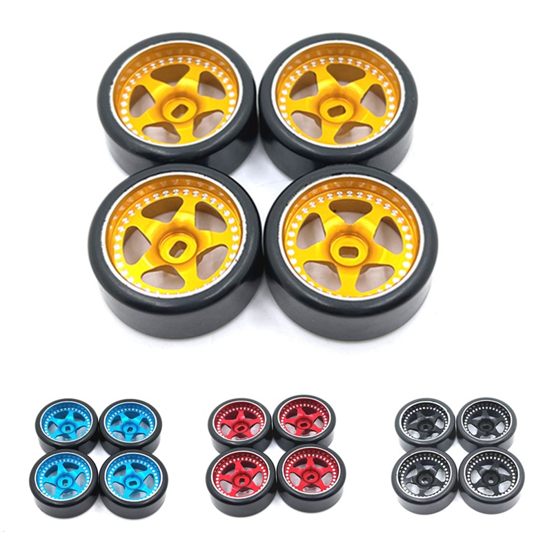 Bánh Xe Nhựa Cứng 27Mm Cho Xe Hơi Wltoys 284131 Xe Hơi Điều Khiển Từ Xa K969 K979 K989 Kyosho Mini-Z Tỉ Lệ 1 / 28