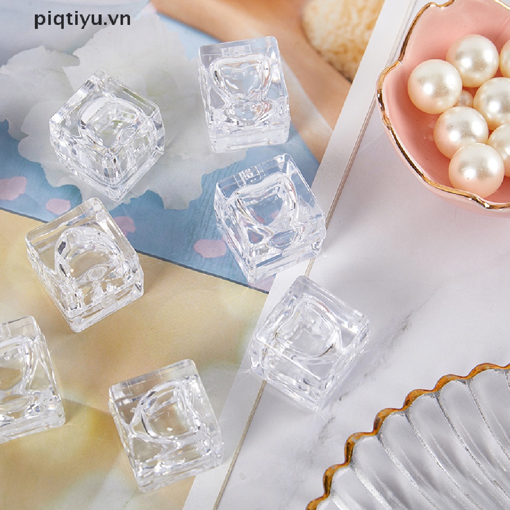 Set 5 Hũ Đựng Mỹ Phẩm Son Môi / Phấn Mắt 0.5 / 1g Bằng Nhựa PP Tiện Dụng