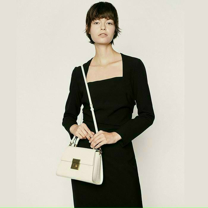 Túi công sở 21x17x8.5cm CK2-50781127 đủ 8 màu