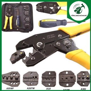 Bộ kìm 5 hàm bấm cos đa năng, thép siêu bền _ TKDN
