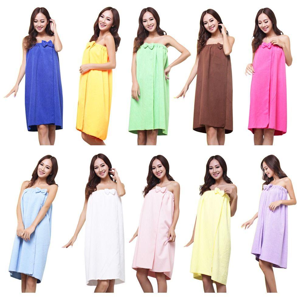 PINEVN Khăn Choàng Tắm Đa Năng Đính Nơ Xinh Xắn