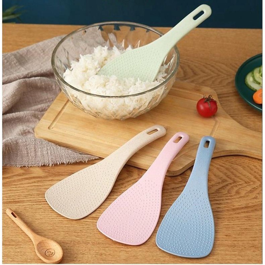 Vá muôi múc cơm chống dính hình chú thỏ siêu xinh