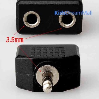 Dây Cáp Âm Thanh Chia 2 Cổng 3.5mm