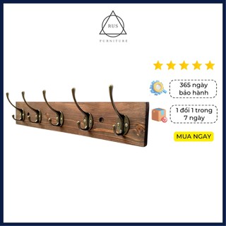 Kệ gỗ treo tường, móc đồ & decor cho căn phòng