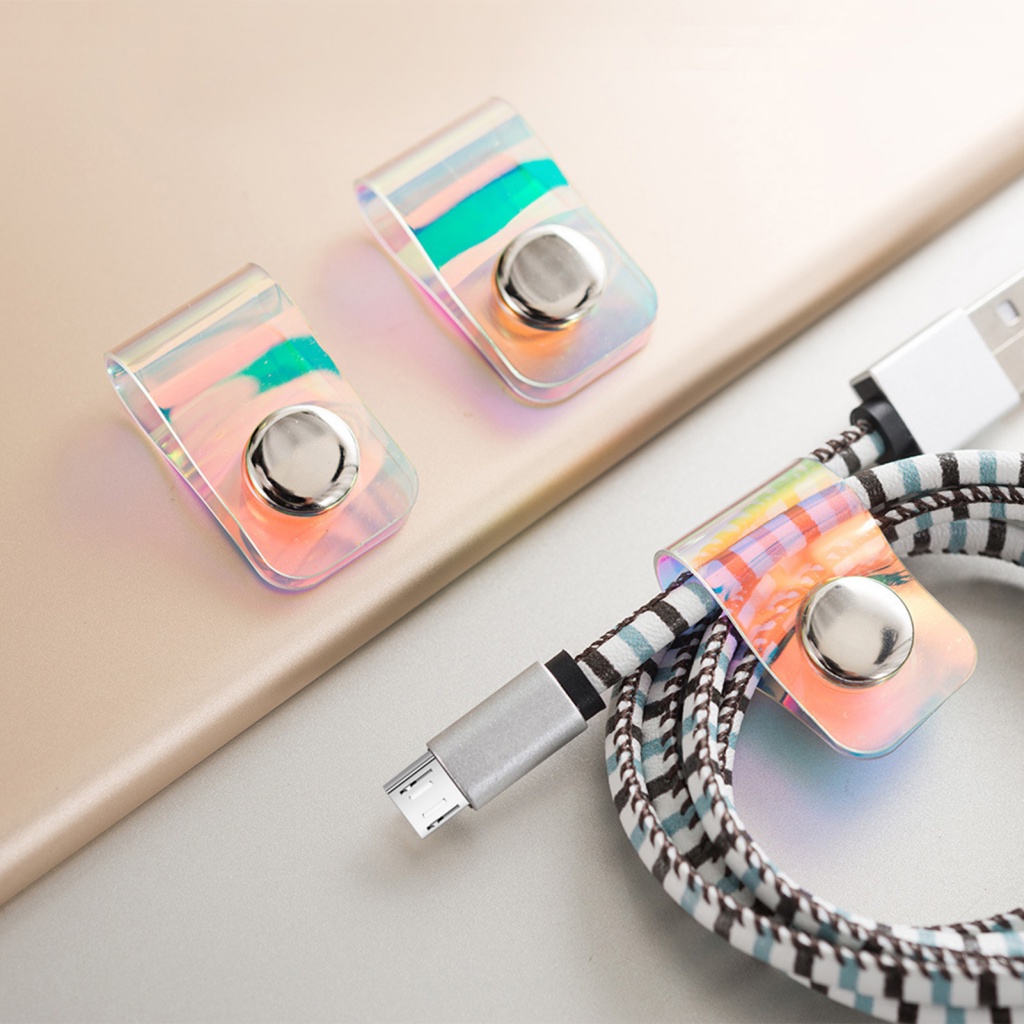 Dụng Cụ Quấn Gọn Dây Cáp Hình Hoa Hướng Dương Tiện Dụng