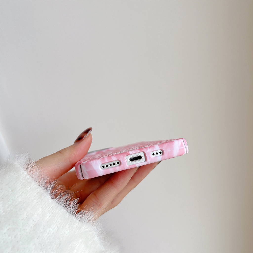 Ốp Điện Thoại Silicon Tpu Mềm Chống Sốc In Họa Tiết Thời Trang Có Giá Đỡ Cho iPhone 14 13 12 11 Pro Max 14 Plus