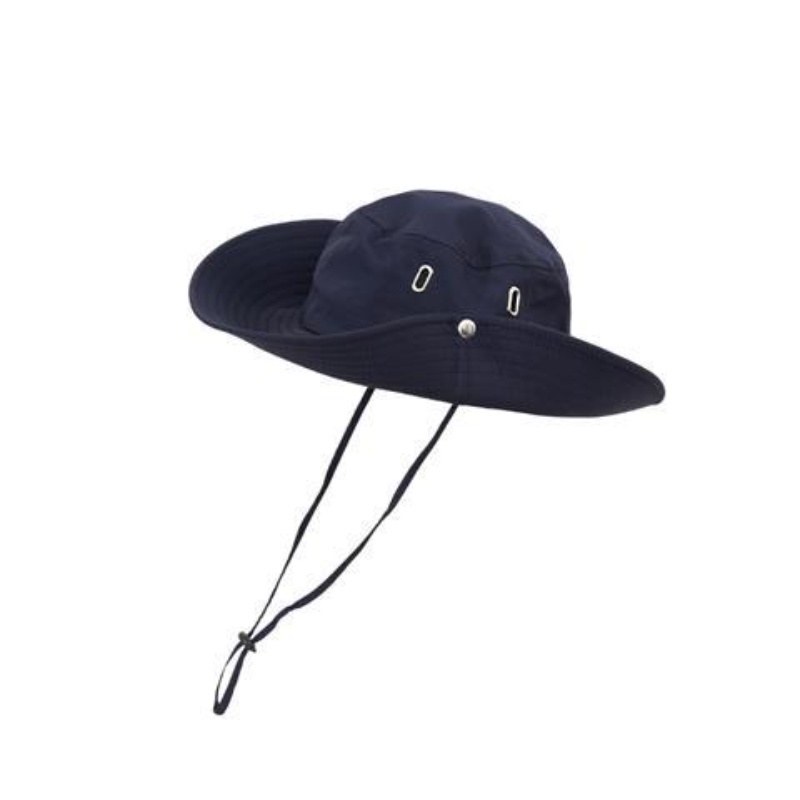 Mũ Tai Bèo Chống Nắng Thoáng Khí Phối Dây Rút Phong Cách Cao Bồi Cho Nam Và Nữ