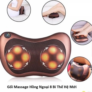 Gối massage hồng ngoại 8 bi 2 chiều công nghệ nhật bảncao cấp - ảnh sản phẩm 4