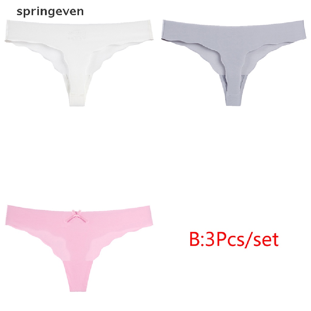 Bộ 3 Quần Lót Thể Thao Nữ Chất Liệu Lụa Mát Không Đường May