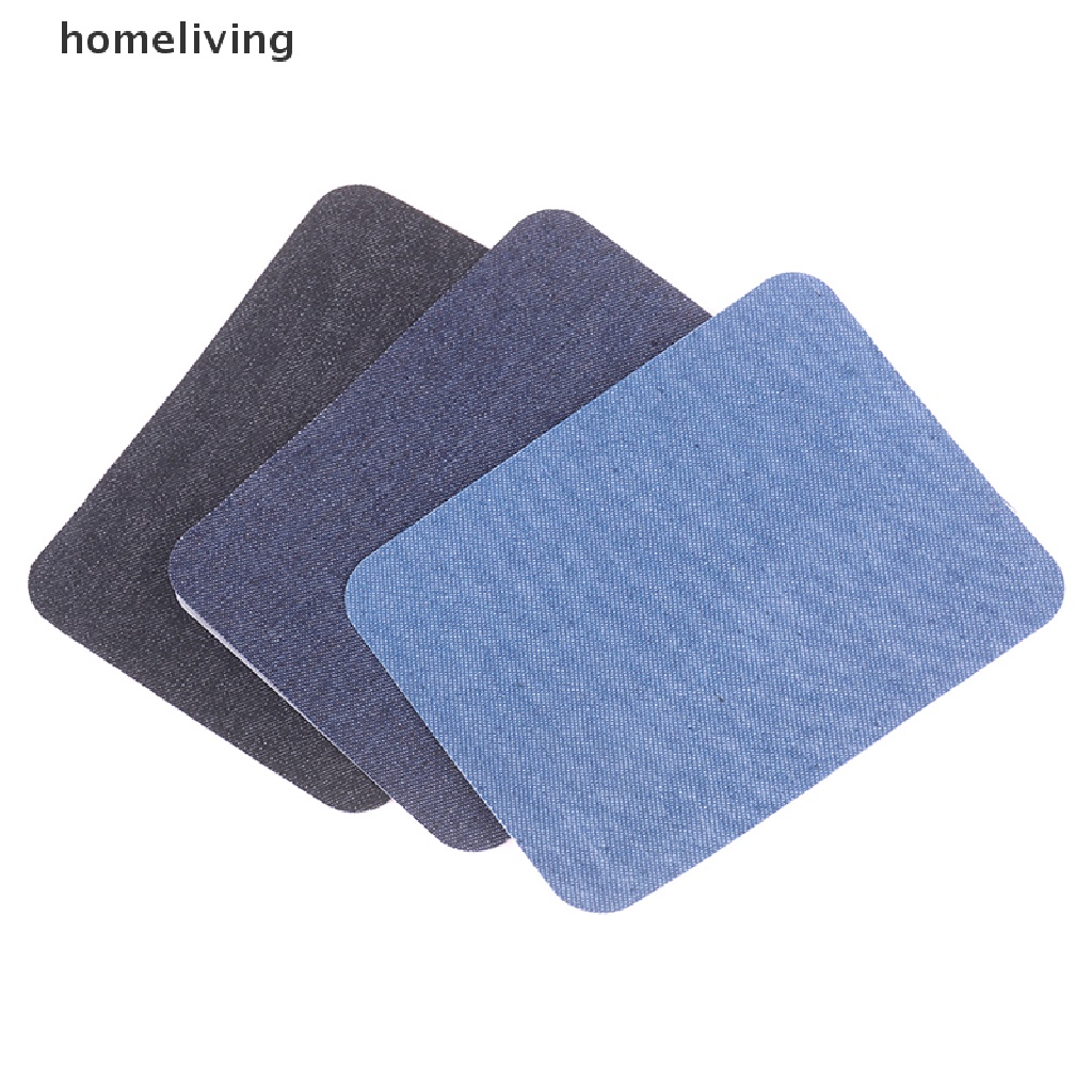 Bộ 6 Miếng Vá Quần Jean Bằng Cotton 3 Màu