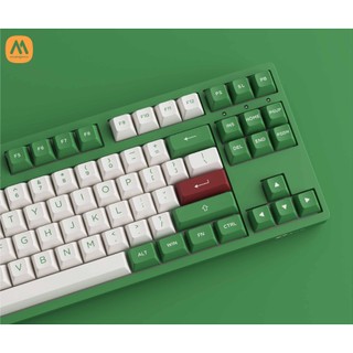 Bàn phím cơ AKKO 3087 RF Matcha Red Bean (2.4Ghz / AKKO sw v3)