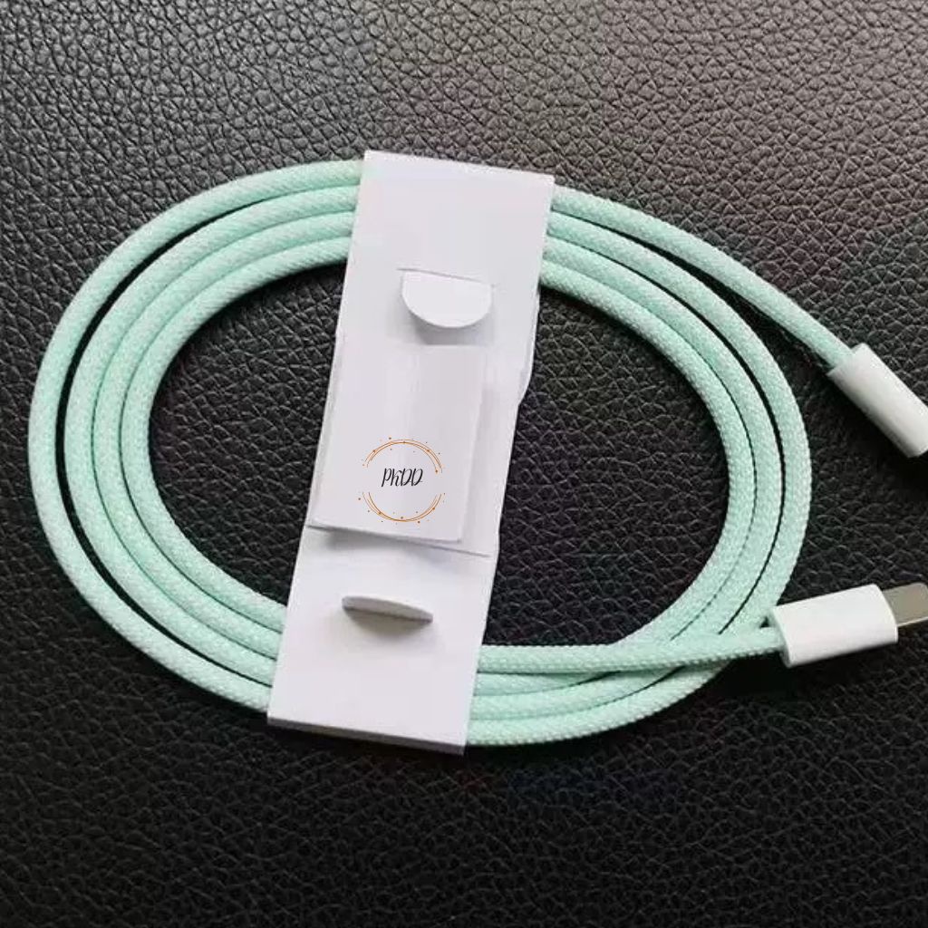 Dây Sạc bọc dù 20w, cáp sạc siêu nhanh 20w dùng cho tất cả dòng máy IP6/7/8/x/xsm/11/12/13/14Pro Promax phukiendidong199