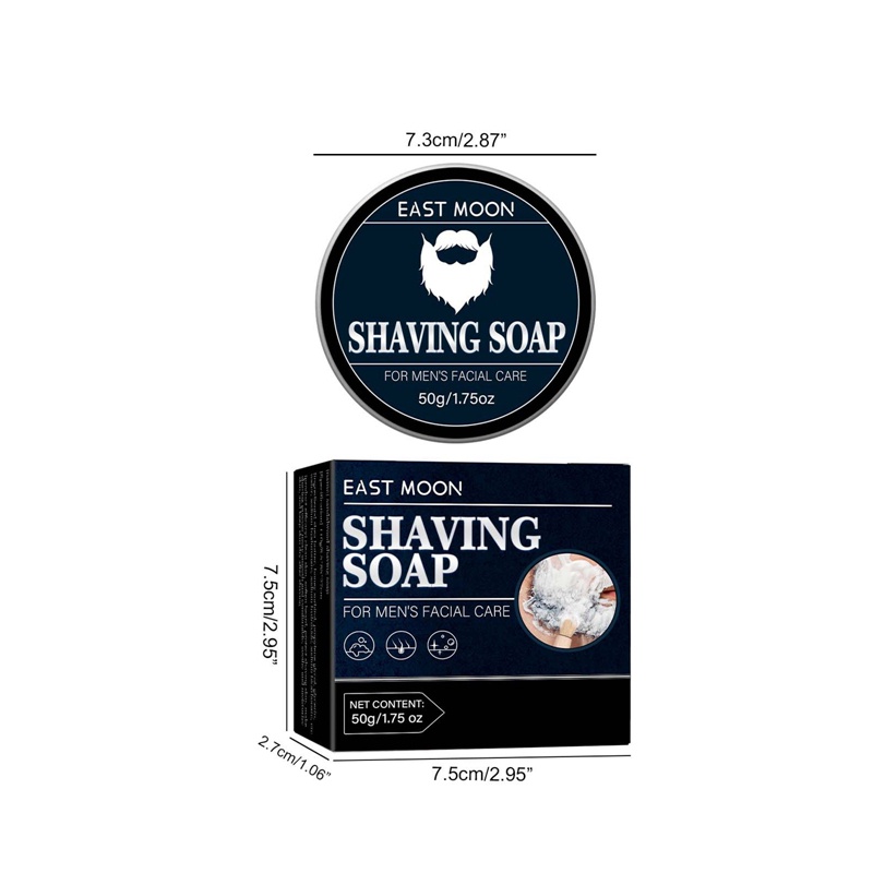 Sáp Cạo Râu 50g Tạo Bọt Không Kích Ứng Râu Cho Nam Giới