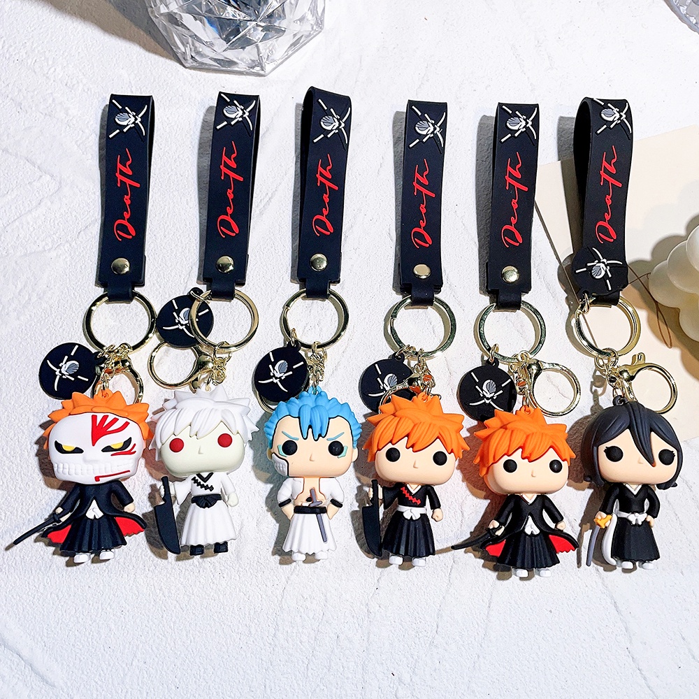Móc Khóa Hình Nhân Vật Kurosaki Ichigo Hoạt Hình Bleach Bằng Acrylic