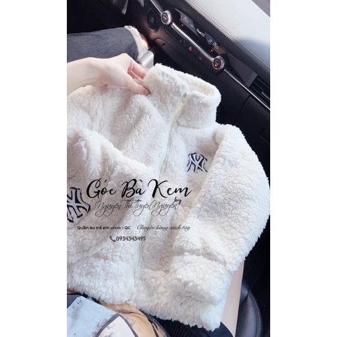 Khoác lông kèm mũ cho bé siêu xinh 🎀
