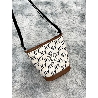 Túi Xách MLB NY Monogram Bucket Bag B4892 | Full Tag Code