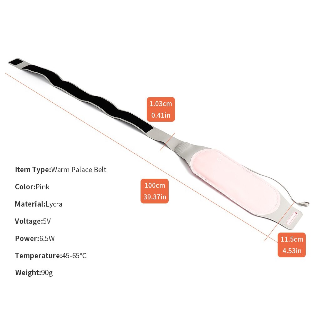 Đệm Sưởi Ấm Mát Xa Kinh Nguyệt Bằng Điện 3 Chế Độ Chăm Sóc Sức Khỏe