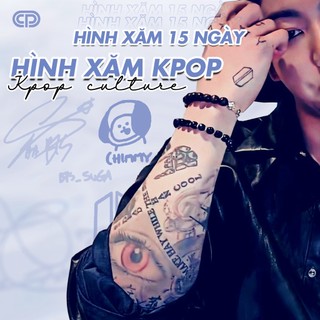 Hình xăm dán tạm thời - giữ được tới 15 ngày KPOP