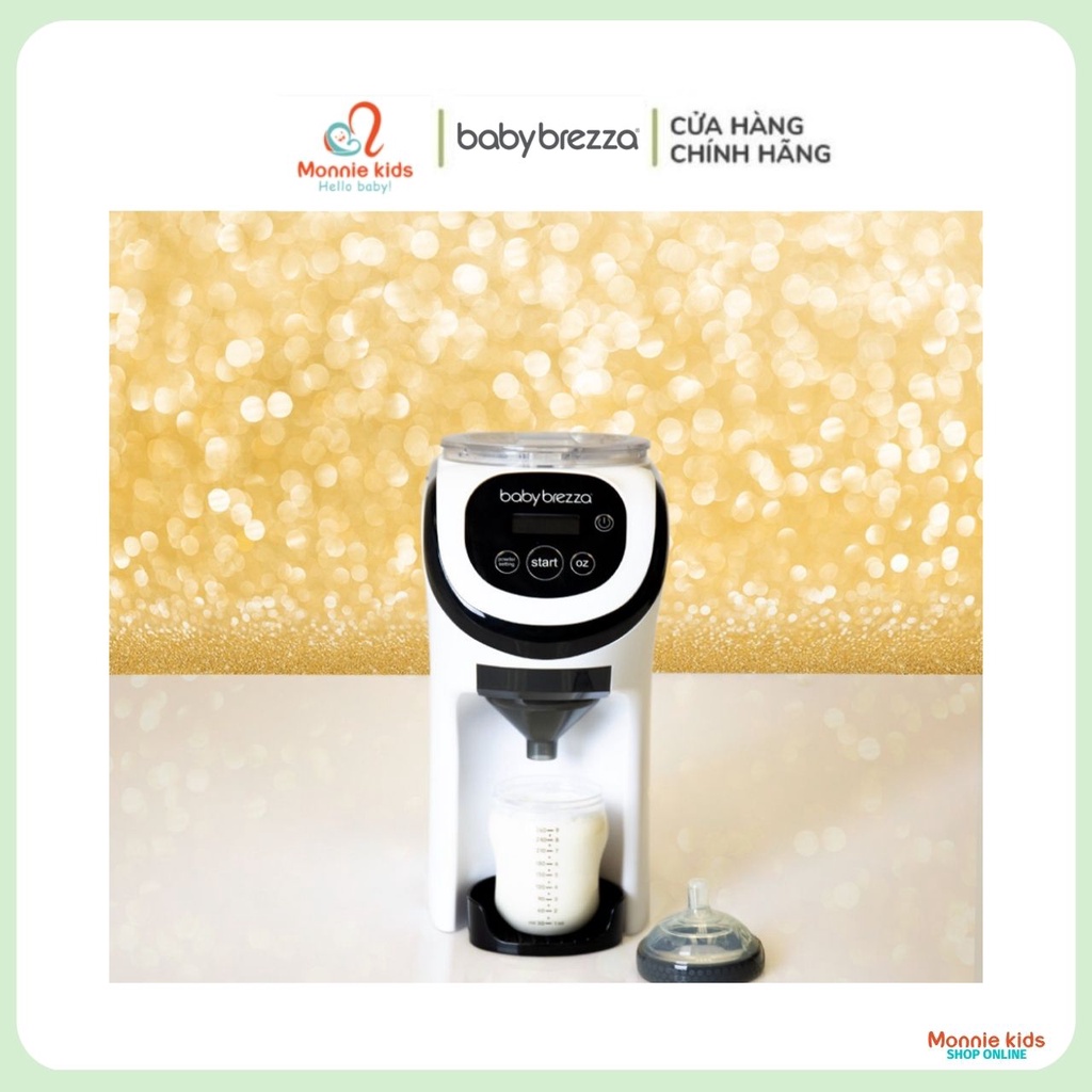 Máy pha sữa cho bé Baby Brezza Formula Pro Mini, máy pha sữa tự động - Monnie Kids