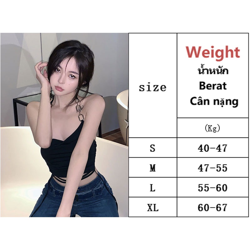 Neeeh Áo Dây Rút Ngắn Màu Đen Xinh Đẹp Mặc Bên Ngoài Ngọt Ngào Và Quyến Rũ Cho Nữ