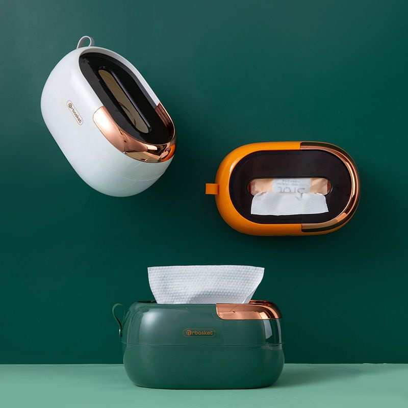 Hộp đựng giấy ăn nhựa cao cấp phong cách đa năng abe